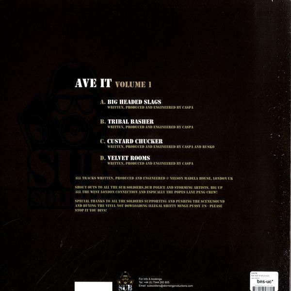 Caspa (3) : Ave It: Volume 1 (2x12")