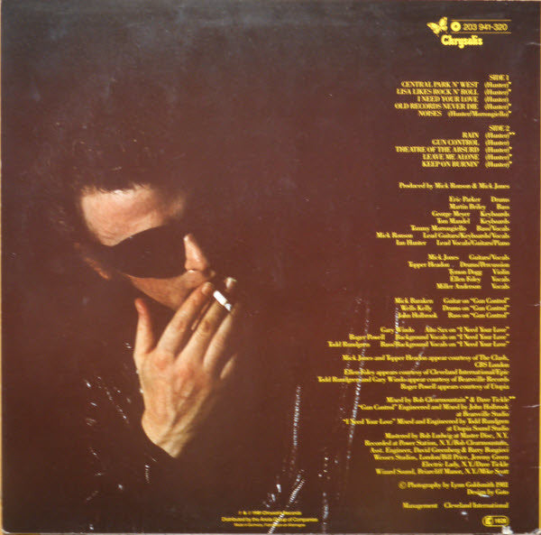Ian Hunter : Short Back N' Sides (LP, Album)