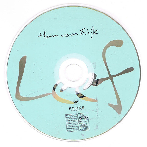 Han Van Eijk : Leef (CD, Album)