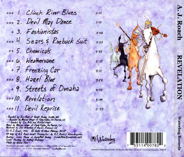 A.J. Roach : Revelation (CD, Album)
