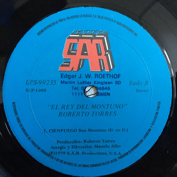 Roberto Torres : El Rey Del Montuno (LP, Album)