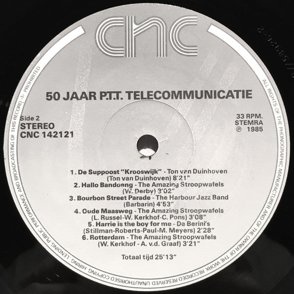 Various : 50 Jaar P.T.T. Telecommunicatie (LP, Comp)