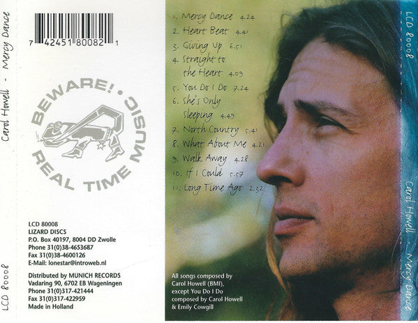 Carol Howell : Mercy Dance (CD, Album)