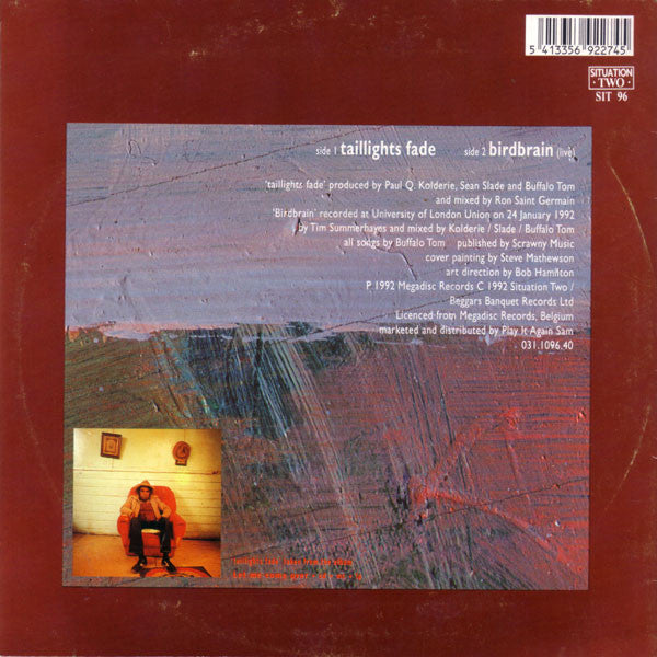 Buffalo Tom : Taillights Fade (7", Single)