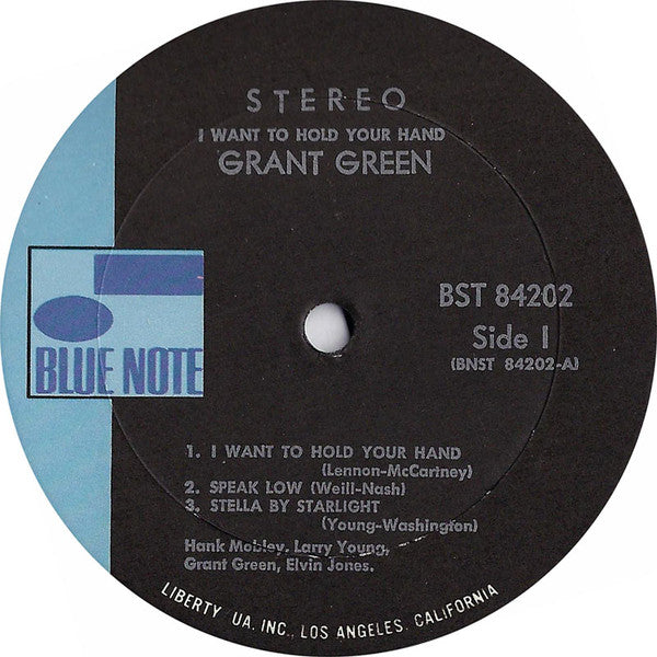 Grant Green : I Want To Hold Your Hand (LP, Album, RE)