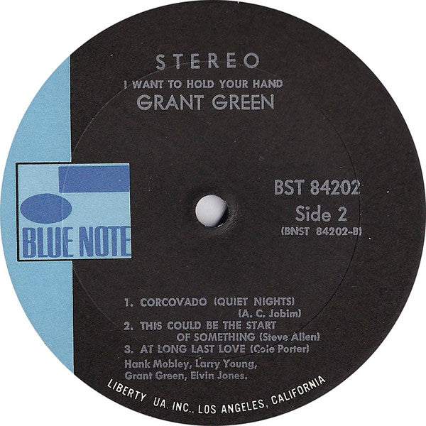 Grant Green : I Want To Hold Your Hand (LP, Album, RE)