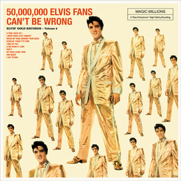 Elvis Presley : 50,000,000 Elvis Fans Can't Be Wrong (Elvis' Gold Records, Vol. 2) (LP, Comp, Ltd, RE, 180)