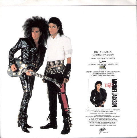 Michael Jackson : Dirty Diana (7", Single)