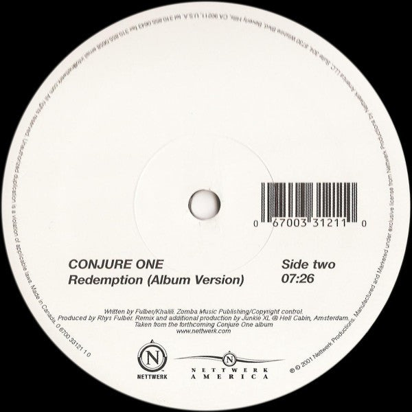 Conjure One : Redemption (12", Single)