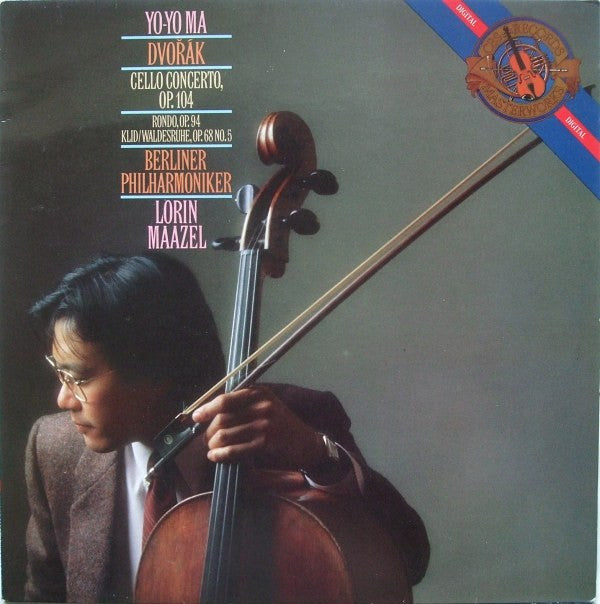 Yo-Yo Ma, Dvořák*, Berliner Philharmoniker, Lorin Maazel : Cello Concerto, Op.104 / Rondo, Op.94 / Klid/Waldesruhe, Op.68 No. 5 (LP)