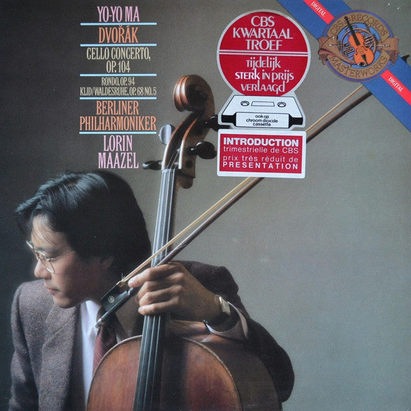 Yo-Yo Ma, Dvořák*, Berliner Philharmoniker, Lorin Maazel : Cello Concerto, Op.104 / Rondo, Op.94 / Klid/Waldesruhe, Op.68 No. 5 (LP)