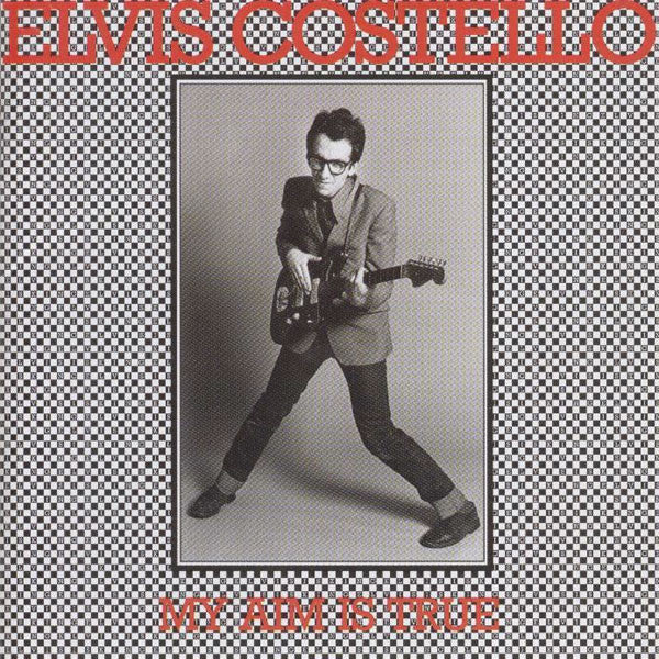 Elvis Costello : My Aim Is True (LP, Album, Red)