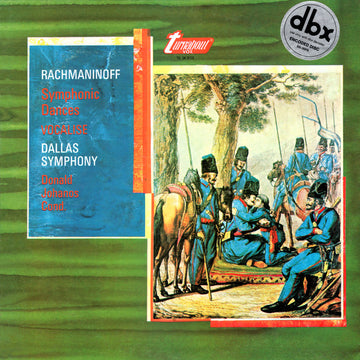 Sergei Vasilyevich Rachmaninoff, Dallas Symphony Orchestra, Donald Johanos : Symphonic Dances / Vocalise (LP, Comp, RE, DBX)