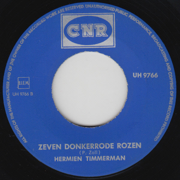 Hermien Timmerman : Rode Anemonen (7", Single)