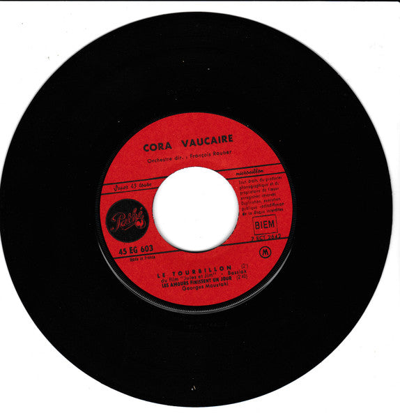 Cora Vaucaire : Trois Petites Notes De Musique (7", EP)