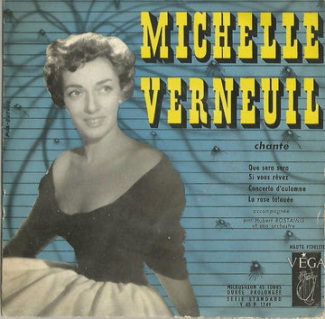 Michelle Verneuil : Que Sera Sera (7", Mono)