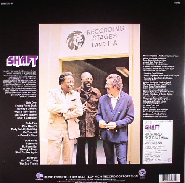 Isaac Hayes : Shaft - Music From The Soundtrack (2xLP, Album, RE, 180)