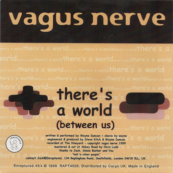 Vagus Nerve : Wired (7", Ora)