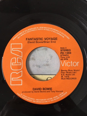 David Bowie : Boys Keep Swinging (7", Single)