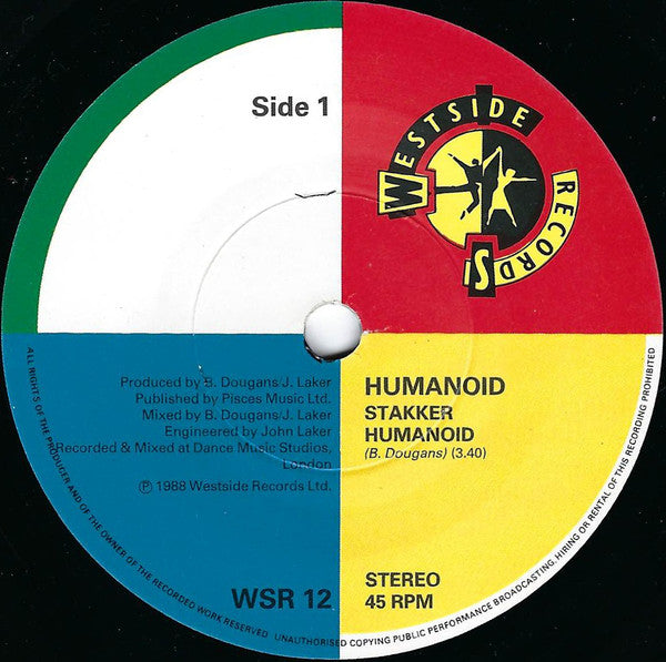 Humanoid : Stakker Humanoid (7", Single)