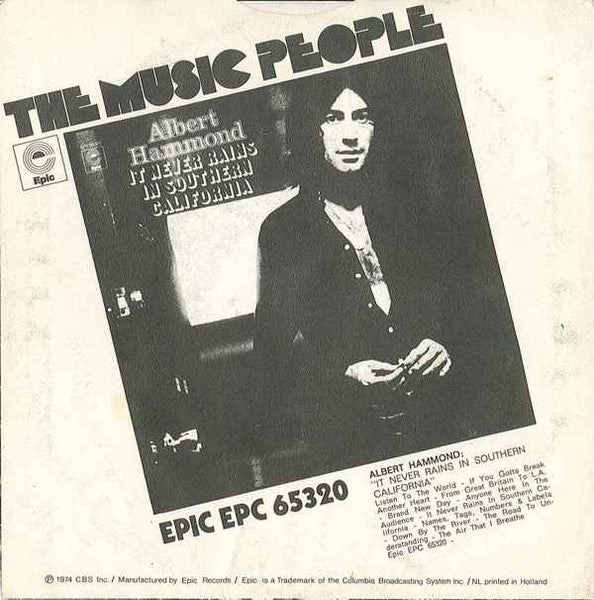 Albert Hammond : I'm A Train (7", Single)