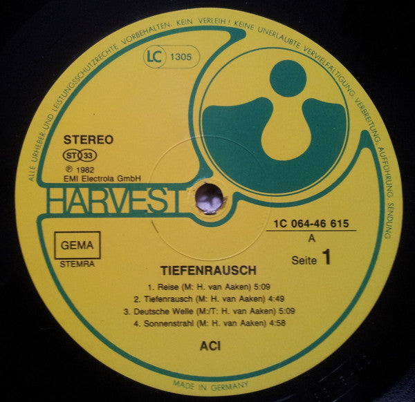 ACI (3) : Tiefenrausch (LP, Album)