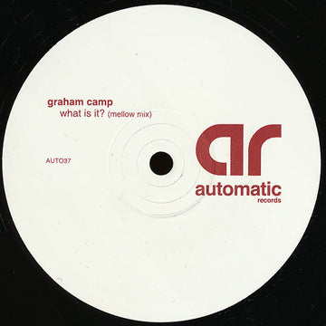 Graham Camp : What Is It? (12")