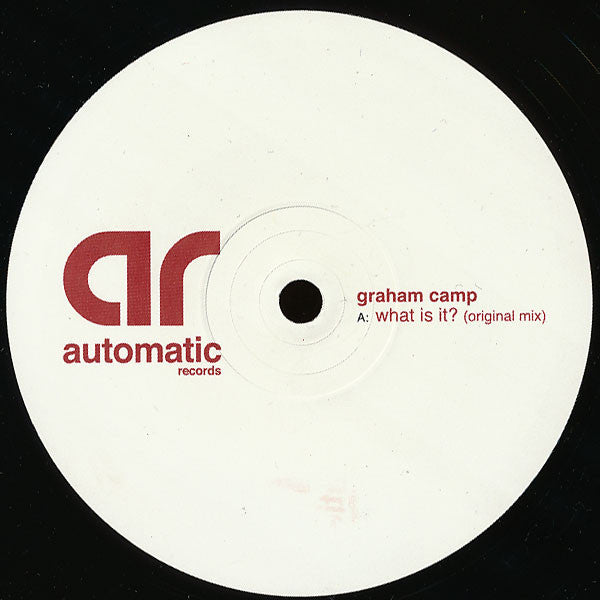 Graham Camp : What Is It? (12")