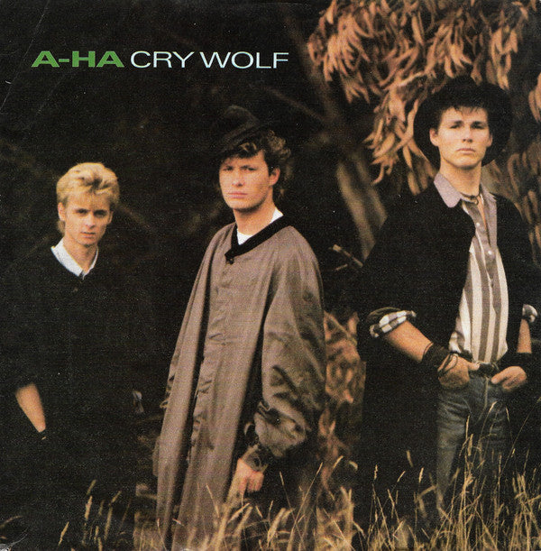 a-ha : Cry Wolf (7", Single, Pap)