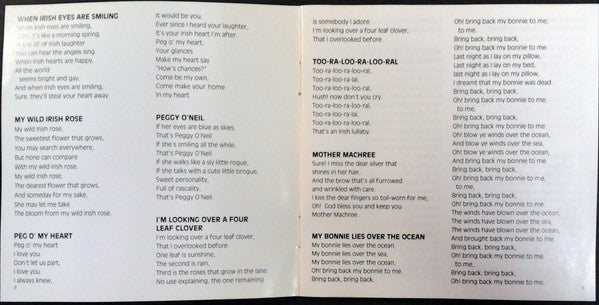 Mitch Miller : Favorite Irish Sing-A-Longs (CD, RE, RP)