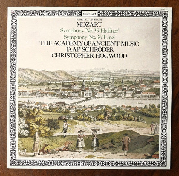 Wolfgang Amadeus Mozart - The Academy Of Ancient Music, Jaap Schröder, Christopher Hogwood : Symphony No.35 'Haffner' / Symphony No.36 'Linz' (LP, RE)