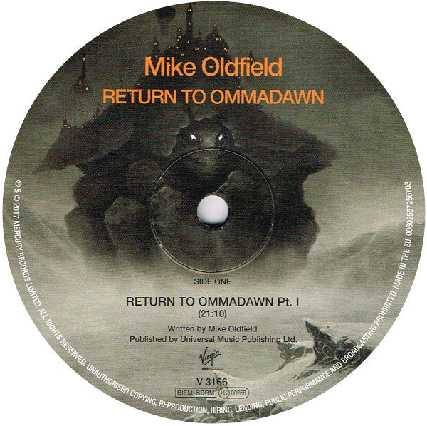 Mike Oldfield : Return To Ommadawn (LP, Album, 180)