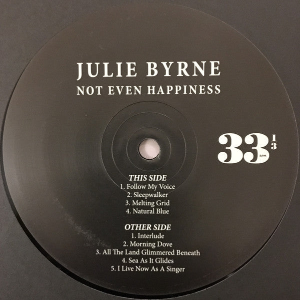 Julie Byrne : Not Even Happiness (LP, Album)