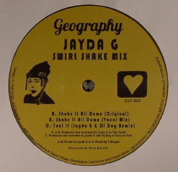 Jayda G :  Swirl Shake Mix (12")