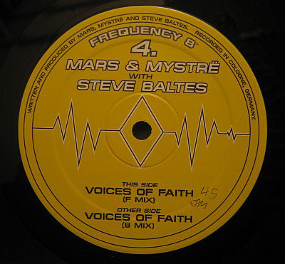 Mars & Mystrë With Steve Baltes : Voices Of Faith (12")