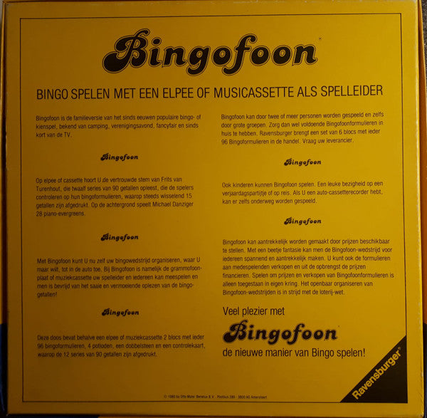 Jaap van der Veen : Bingofoon (LP)