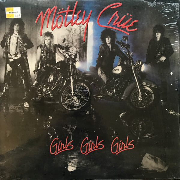 Mötley Crüe : Girls, Girls, Girls (LP, Album)