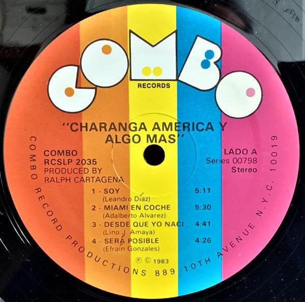 Charanga America : Y Algo Mas (LP, Album)