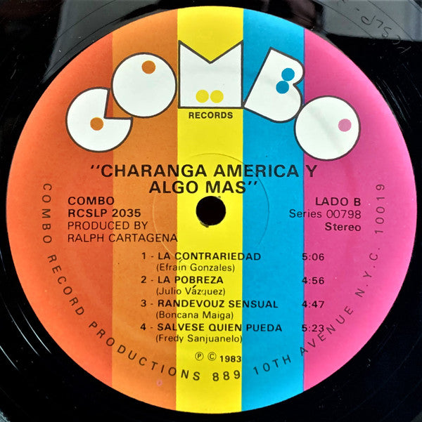 Charanga America : Y Algo Mas (LP, Album)