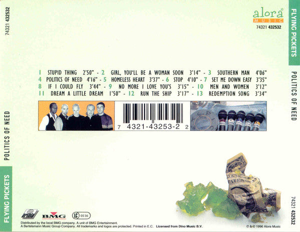 The Flying Pickets : Politics Of Need (CD, Album)