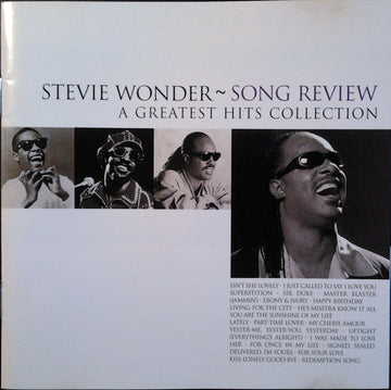 Stevie Wonder : Song Review (A Greatest Hits Collection) (CD, Comp, PMD)