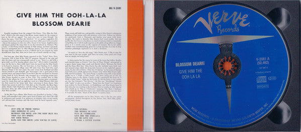 Blossom Dearie : Give Him The Ooh-La-La (CD, Album, RE, Dig)