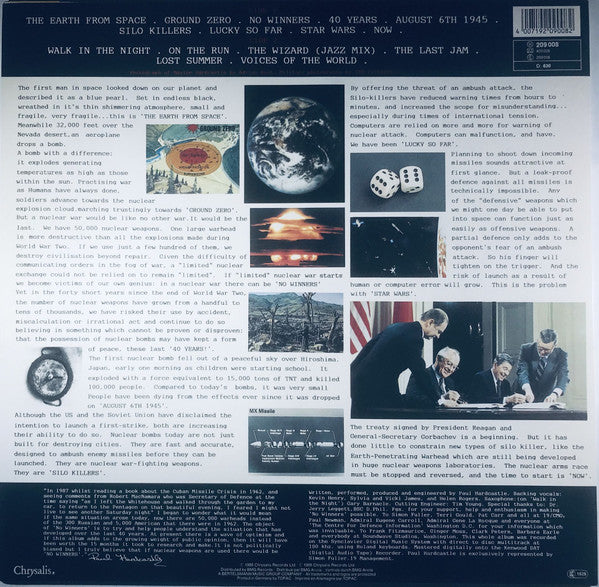 Paul Hardcastle : No Winners (LP, Album, P/Mixed)