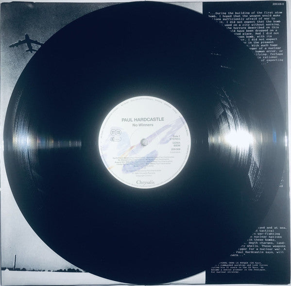 Paul Hardcastle : No Winners (LP, Album, P/Mixed)