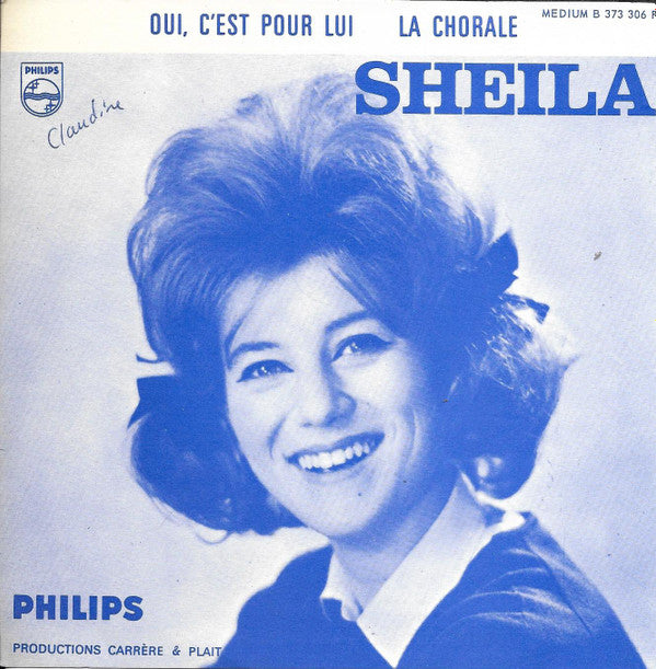 Sheila (5) : Oui, C'est Pour Lui (7", Single, Mono, Jukebox)