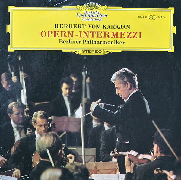 Herbert von Karajan, Berliner Philharmoniker : Opern-Intermezzi (LP, Album, RE)