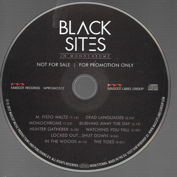 Black Sites (2) : In Monochrome (CD, Album, Promo)