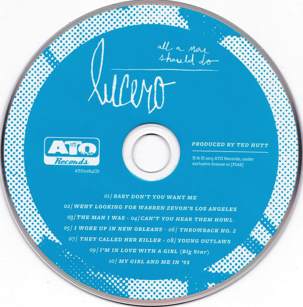 Lucero : All A Man Should Do (CD, Album, Car)