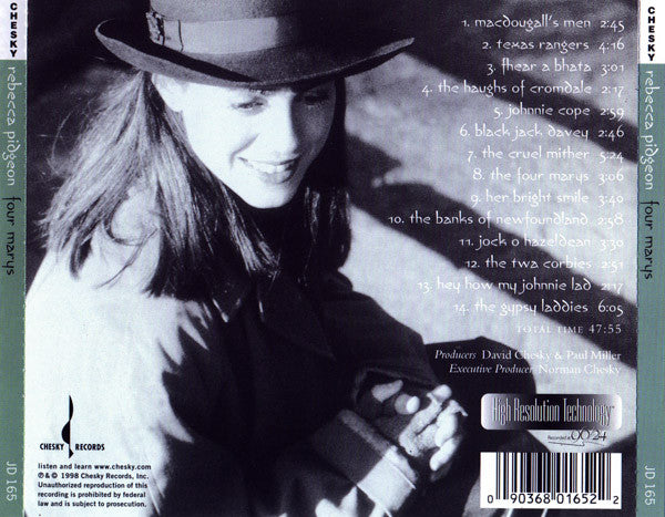 Rebecca Pidgeon : Four Marys (CD, Album)