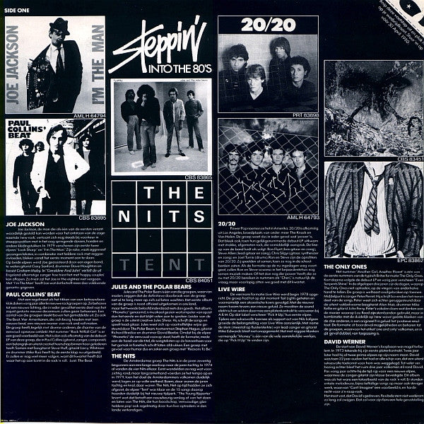 Various : Steppin' Into The 80's (LP, Comp)